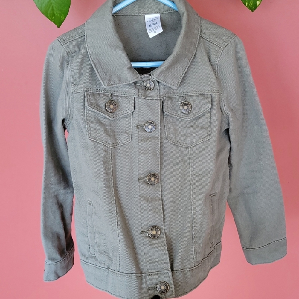 Jean Jacket - Olive🫒